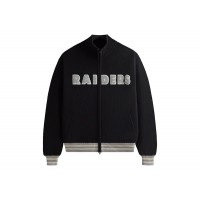 Kith x NFL 47 Raiders Wyona Full Zip Sweater Black