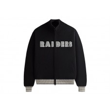 Kith x NFL 47 Raiders Wyona Full Zip Sweater Black