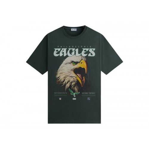 Оригинальный шмот Kith x NFL 47 Eagles Vintage Tee Stadium