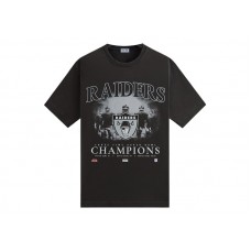 Kith x NFL 47 Raiders Vintage Tee Black