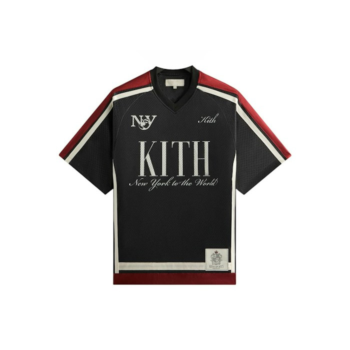 Джерси Kith Mesh Leon Jersey Black Джерси Kith Mesh Leon Jersey Black