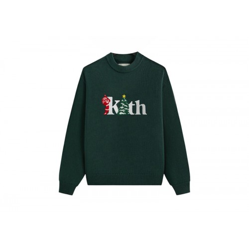 Оригинальный шмот Kith Kithmas Tree Crewneck Sweater Stadium