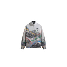Kith Team USA Winter Mountain Quarter Zip Top White