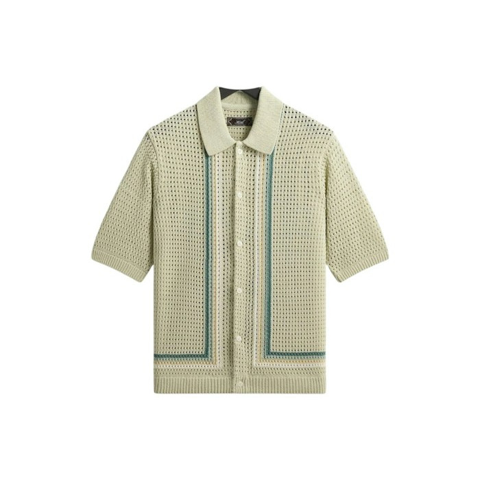 Рубашка Kith Thompson Crochet Buttondown Shirt Fresh Рубашка Kith Thompson Crochet Buttondown Shirt Fresh