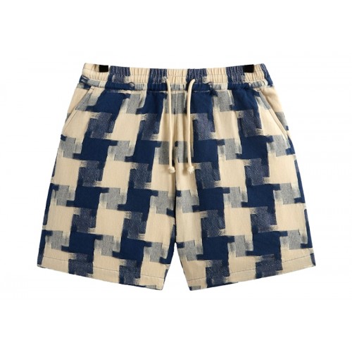 Оригинальный шмот Kith Jumbo Houndstooth Mason Short Cyanotype