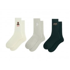 Kith Kithmas 3 Pack Crew Socks Multi