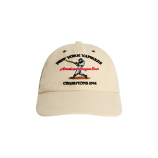 Kith x 47 Brand x New York Yankees Clean Up Duck Canvas Long Visor Cap Sandrift