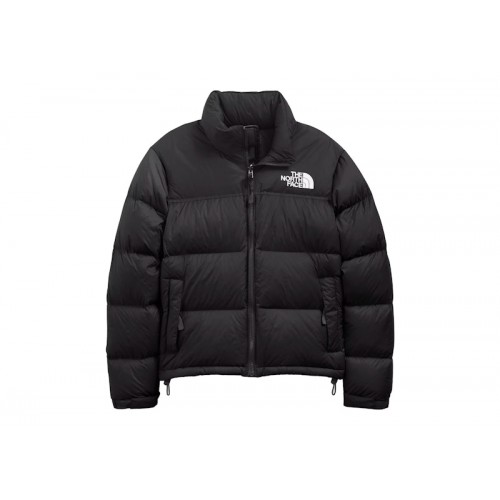 The North Face Womens 1996 Retro Nuptse 700 Fill Packable Jacket Recycled TNF Black