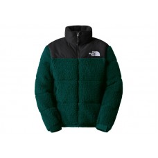 The North Face High Pile 600 Fill Recycled Waterfowl Down Nuptse Jacket Ponderosa Green