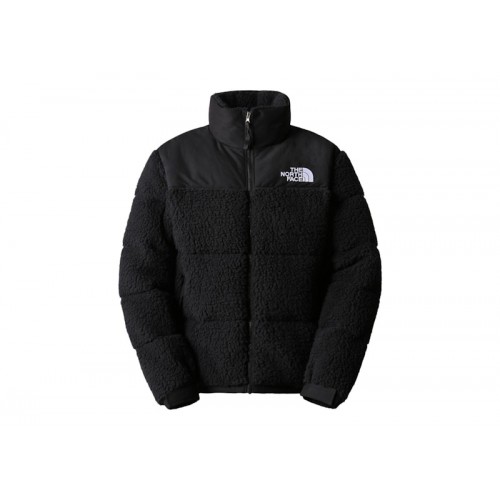 The North Face High Pile 600 Fill Recycled Waterfowl Down Nuptse Jacket TNF Black