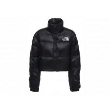 The North Face Womens Nuptse 700 Fill Short Jacket TNF Black