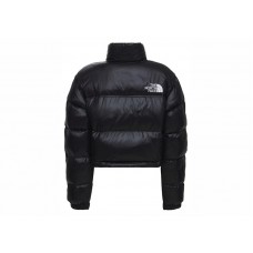 The North Face Womens Nuptse 700 Fill Short Jacket TNF Black
