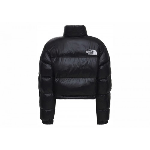 The North Face Womens Nuptse 700 Fill Short Jacket TNF Black