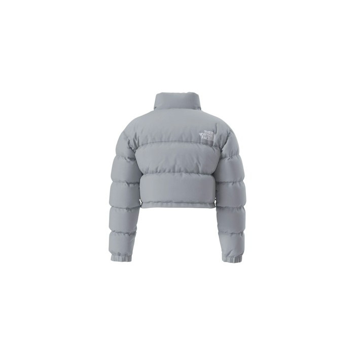 Куртка The North Face Women's Nuptse Short Jacket Blue Flax Куртка The North Face Women's Nuptse Short Jacket Blue Flax