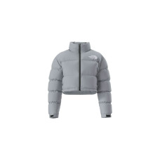 The North Face Womens Nuptse Short Jacket Blue Flax