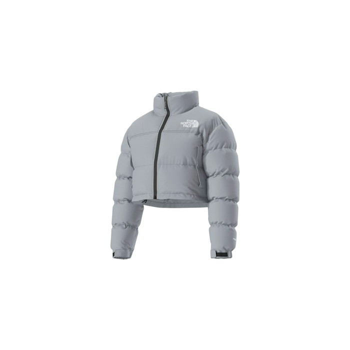 Куртка The North Face Women's Nuptse Short Jacket Blue Flax Куртка The North Face Women's Nuptse Short Jacket Blue Flax