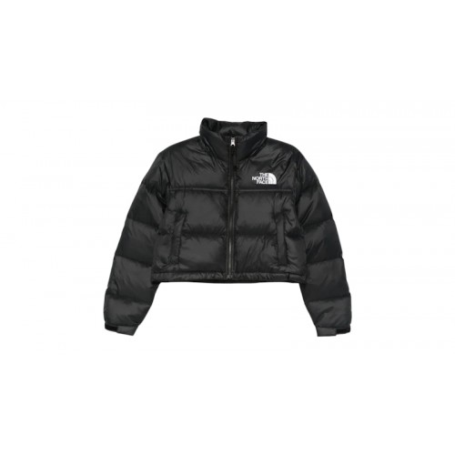 The North Face Womens Nuptse Short Jacket Black/TNF Black