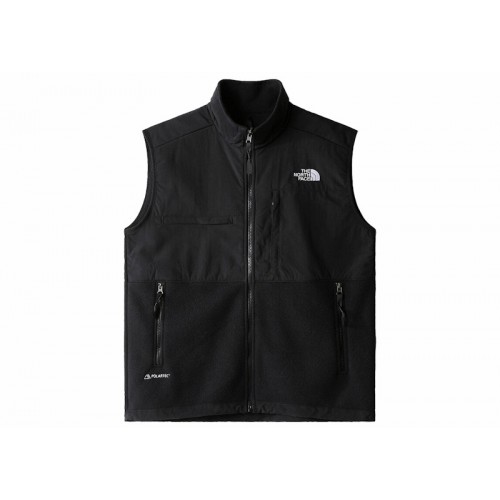 The North Face Denali Fleece Vest Jacket Black