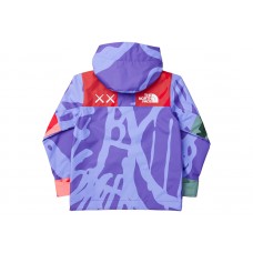 KAWS x The North Face Youth 1986 Mountain Jacket KW Peak Purple 86 Print