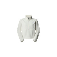 The North Face Glacier Fleece 1/2 Zip Short Jacket White Dune