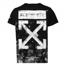 OFF-WHITE Galaxy Brushed T-shirt Black