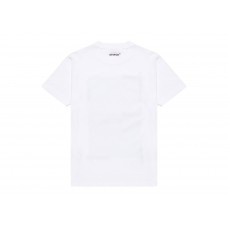 OFF-WHITE Mona Lisa Print Logo Slim Fit T-shirt White/Blue/Black