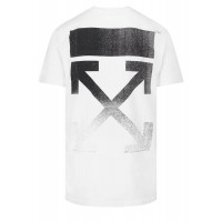 OFF-WHITE Slim Fit Degrade Arrows T-Shirt White