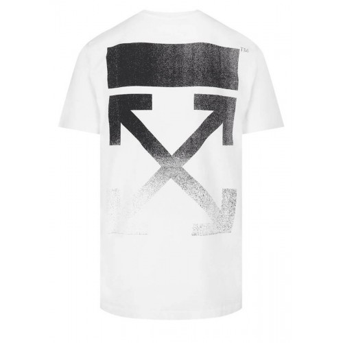 Оригинальный шмот OFF-WHITE Slim Fit Degrade Arrows T-Shirt White