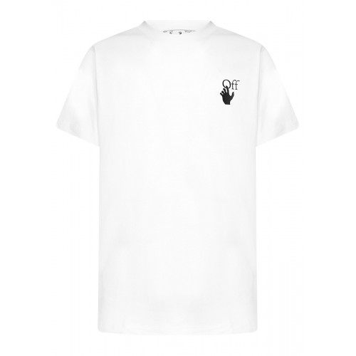 Оригинальный шмот OFF-WHITE Degrade Arrows Short Sleeve T-Shirt White Multi