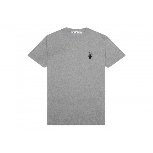 Оригинальный шмот OFF-WHITE Slim Fit Degrade Arrows T-Shirt Grey/Black