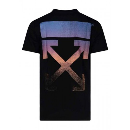 Оригинальный шмот OFF-WHITE Slim Fit Degrade Arrows T-Shirt Black Multi