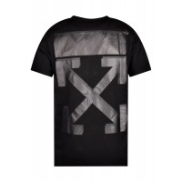 OFF-WHITE Rubber Arrows Slim Fit T-Shirt Black/Black