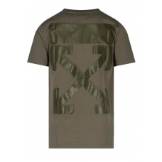 OFF-WHITE Rubber Arrows T-Shirt Green