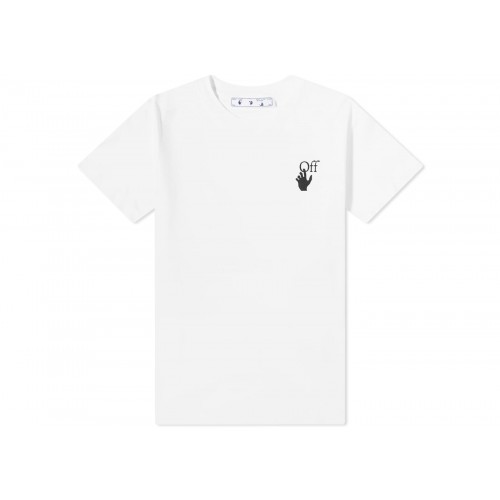 Оригинальный шмот OFF-WHITE Bubble Arrows Slim Fit T-Shirt White/Black