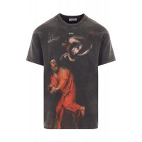 OFF-WHITE S.Matthew Tee Black