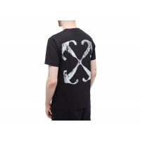 OFF-WHITE Scratch Arrow T-Shirt Black