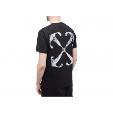 OFF-WHITE Scratch Arrow T-Shirt Black