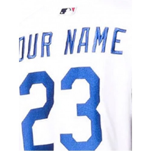 Оригинальный шмот OFF-WHITE x MLB Los Angeles Dodgers T-Shirt Cream/Blue