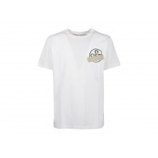 OFF-WHITE Slim Fit Tape Arrows T-Shirt White/Beige