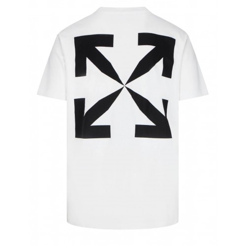 Оригинальный шмот OFF-WHITE Slim Fit Mona Lisa Print T-shirt White