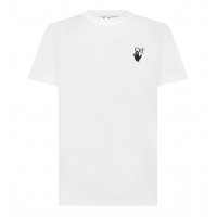 OFF-WHITE Slim Fit Marker Arrow T-Shirt T-shirt White Red