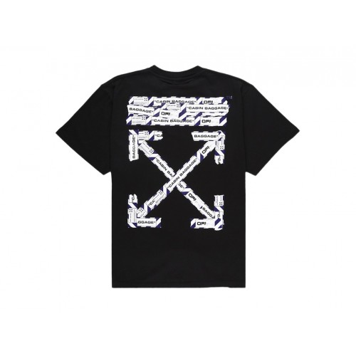 Оригинальный шмот OFF-WHITE Slim Fit Airport Tape T-Shirt Black