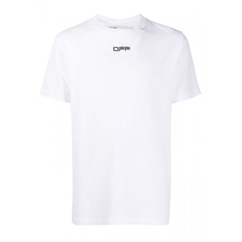 Оригинальный шмот OFF-WHITE Slim Fit Caravaggio Square T-Shirt White Black