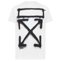 OFF-WHITE Spray Print T-shirt White