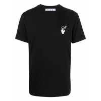 OFF-WHITE Spray Print T-shirt Black