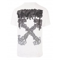 OFF-WHITE Spray Marker T-shirt White Black