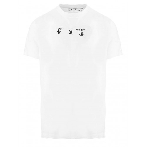 Оригинальный шмот OFF-WHITE Spray Marker T-shirt White Black