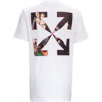 OFF-WHITE Regular Fit Caravaggio Painting T-shirt White