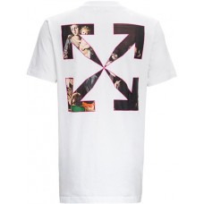 OFF-WHITE Regular Fit Caravaggio Painting T-shirt White