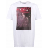 OFF-WHITE Regular Fit Caravaggio Painting T-shirt White